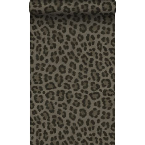 papier peint peau de léopard taupe  - Origin Wallcoverings (1/5)