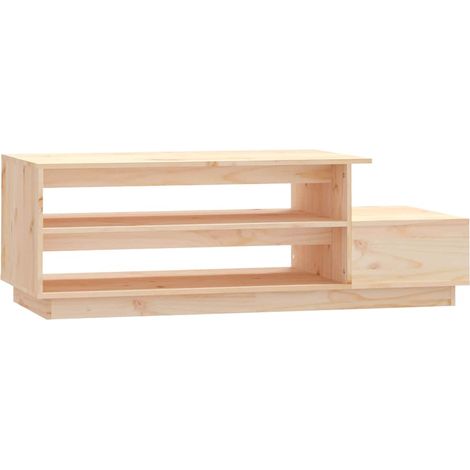 Maison Exclusive - Table basse 120x50x40,5 cm Bois massif de pin (1/5)
