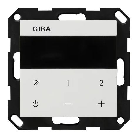 Gira UP-Radio IP System 55 Reinweiß m [232027], 2320 27