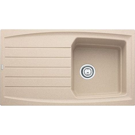 Lavello cucina 1 vasca con gocciolatoio reversibile Franke ATG 611 86x50 avena (1/2)