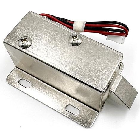 Mini Electric Lock 12V 0.6A, Electromagnetic Drawer Lock (1/3)