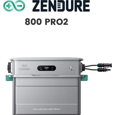 Zendure Solarflow 800 Pro 2, Solarspeicher 1,92kWh für Balkonkraftwerk 0% MwSt.