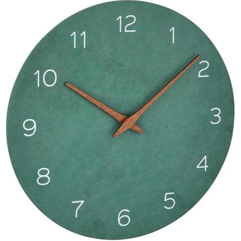 TFA 60.3054.04 Analoge Wanduhr jadegrün (1/4)