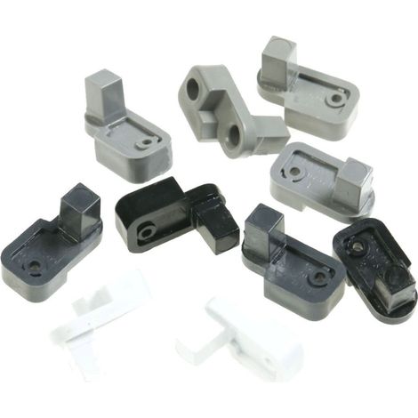 Lot de 10 Manchons protecteur de porte côté gauche (481010632826) Réfrigérateur, congélateur ARISTON HOTPOINT, BAUKNECHT, IGNIS, IKEA WHIRLPOOL, INDESIT, LADEN, WHIRLPOOL