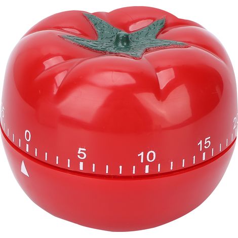 Mechanischer Aufziehtimer in Tomatenform für Küche und Wohnzimmer (1/5)