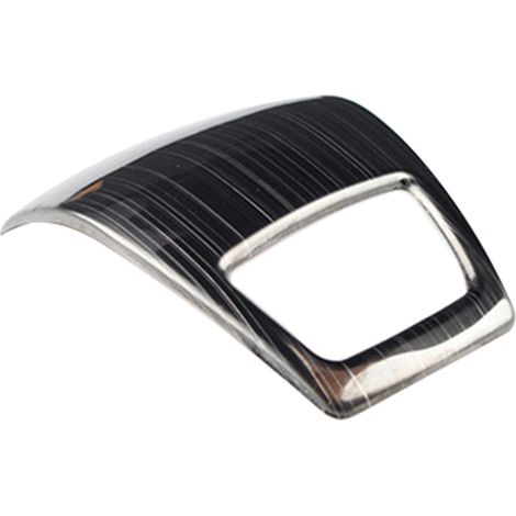 Cornice decorativa in acciaio inossidabile per pomello del cambio interno dell'auto, adatta ai modelli Kodiaq 2017-2018.