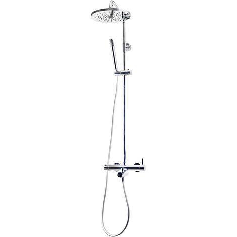 PRESTO 86550700 Columna Baño-Ducha Mezcladora Con Inversor Theo Rociador 250 mm y Flexo PVC - ref: 86550700 (1/2)