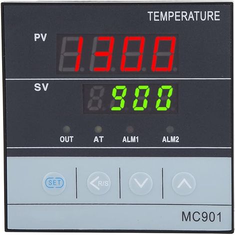 Regolatore di temperatura digitale PID Eujgoov MC901, uscita SSR (1/5)