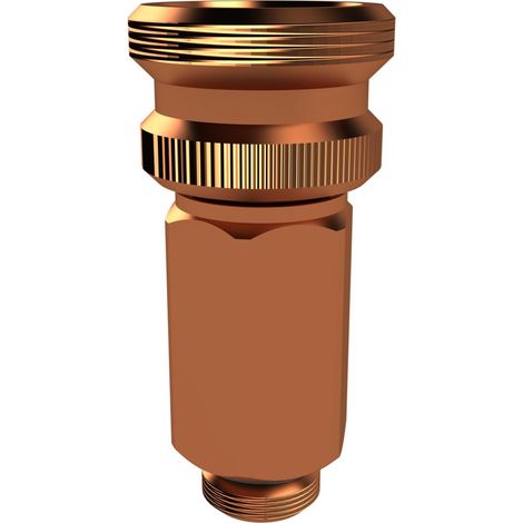 Kemper Valvola di scarico con pozzetto a immersione per misurazione supplementare della temperatura, figura J7109 150 00, DN 8, J71091500000600