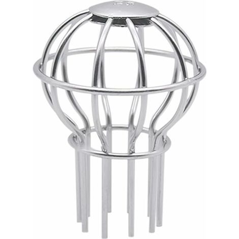 iltres pour gouttière, Fuite GouttièRe Garde Filtre, La protection des ballons en fil de fer pour tuyau de gouttière arrête le blocage des feuilles de boue de mousse.Gu.B/bon (1/5)