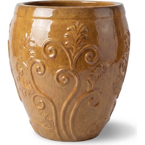 Vaso GAIA 75x78cm miele ambrato