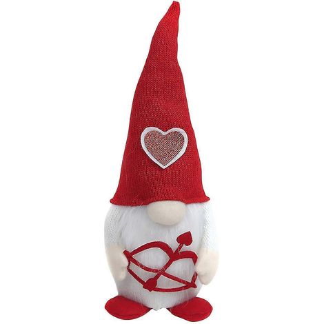 Décorations saisonnières et de fêtes décoration Saint-Valentin ornement poupée sans visage à treillis créatif poupée naine Rudolph cadeau (1/5)
