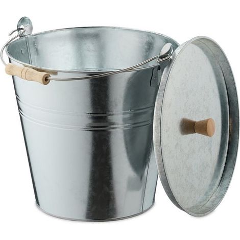 Posacenere con coperchio 12,5 l (1/5)