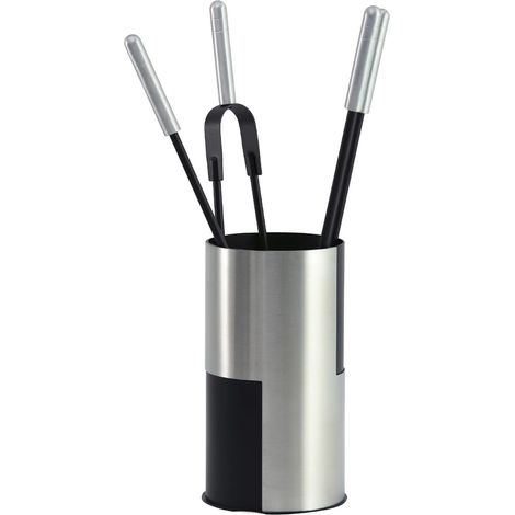 Serviteur de cheminée avec 4 accessoires Tolmar Edilinox (1/3)