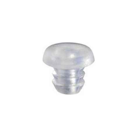 Amortiguador de tope de puerta 5 mm plástico transparente HETTICH