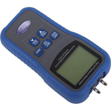 Manomètre numérique LCD haute précision, capteur sensible, testeur de pression de gaz rapide et fiable (1/5)