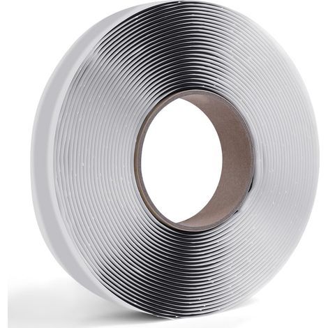 Ruban Butyle Sealant Tape, 2mm x 20mm x 10m Ruban d'étanchéité en caoutchouc étanche à l'eau pour les fuites, automobile camion fenêtre porte RV réparation pare-brise phares toit mastic (1/5)