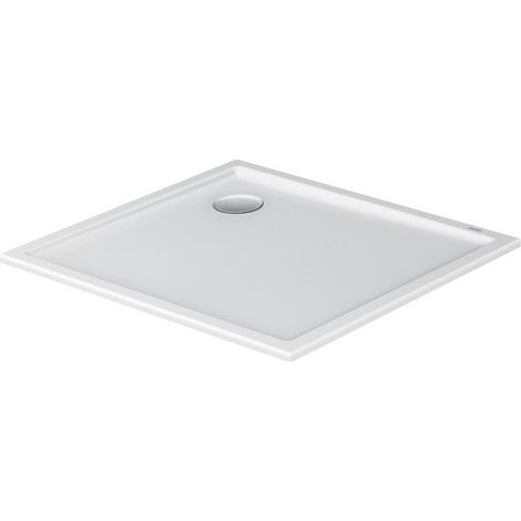 Receveur de douche rectangulaire STARCK SLIMLINE 900x800x45mm blanc