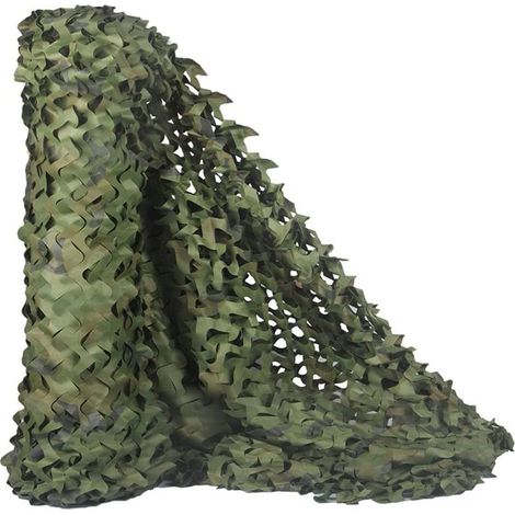 Tarnnetz – 1,5 x 2 m – 150D Oxford-Polyester – Für Jagd, Airbrush, Camping, Vogelbeobachtung, Dekoration im Freien – 1 Stück (1/5)