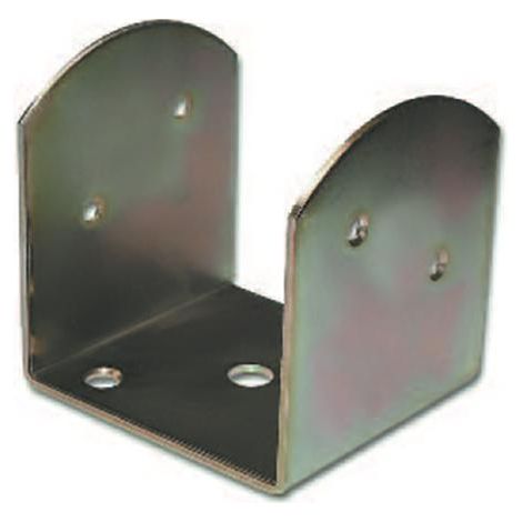 STAFFA PER TRAVI 45X80MM H 40MM ZINCO+