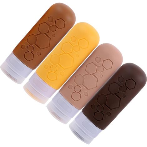 4-Piece 90ml Travel-Style Soft Shampoo Bottle (1/5)