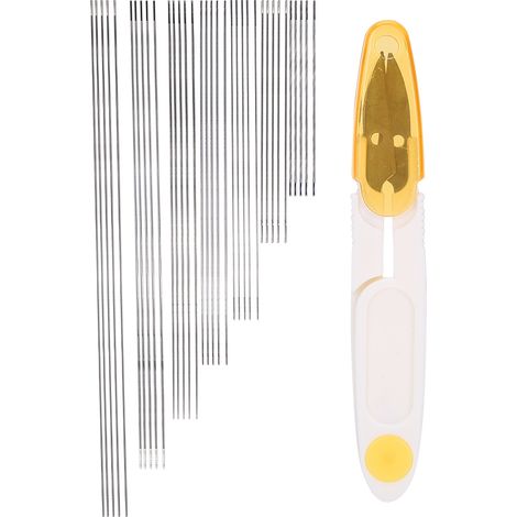 Aiguilles à perles, épingles à ouverture centrale, kit d'outils de couture pour colliers faits main (1/5)
