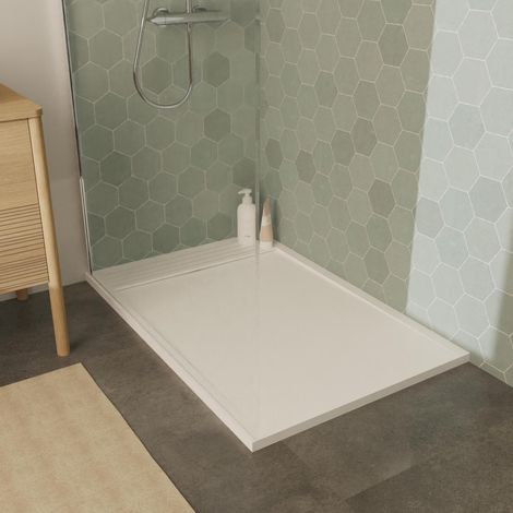 Receveur de douche en béton extra-plat