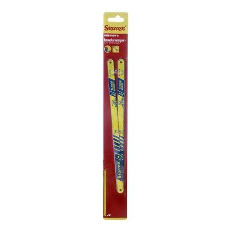 Starrett 57KBS-1224-BGT-2 Lot de 2 Lames scie bimetal 24 TPI (1/3)