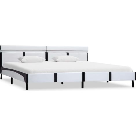 Maison Exclusive - Giroletto con LED senza Materasso Bianco 180x200 cm (1/5)