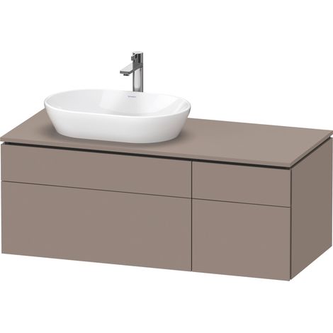 Duravit L-Cube Konsolenwaschtischunterbau wandhängend, inklusive