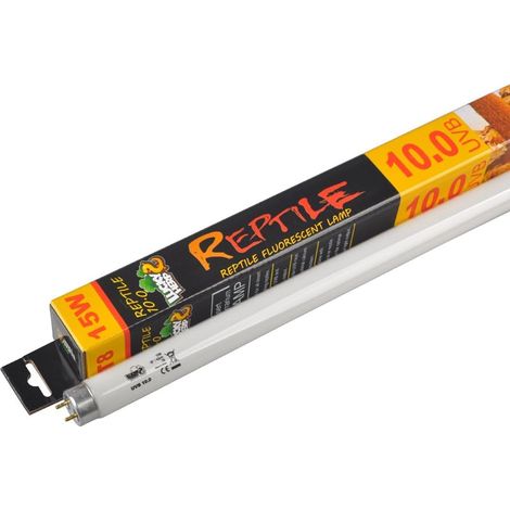 Tube T8 UVB 10.0 15W, Lampe pour Reptiles, Lézards et Tortues Terrestres, Néon de Terrarium (1/5)