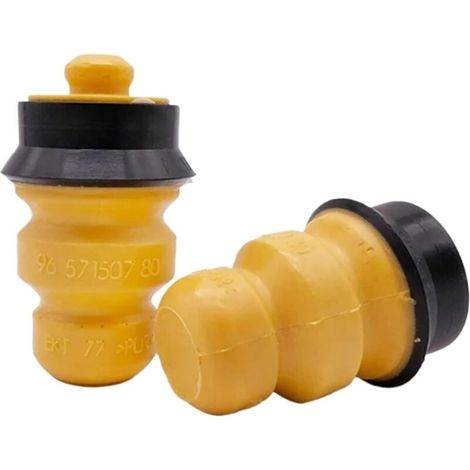 516680 9657150780 Butée de ressort de suspension arrière, barre de torsion, bloc en caoutchouc, compatible avec Peugeot 207 301, butée d'essieu (2 pièces) (1/2)