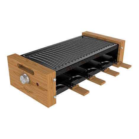 Raclette in legno Cheese&Grill 8200 Wood Black Cecotec (1/5)