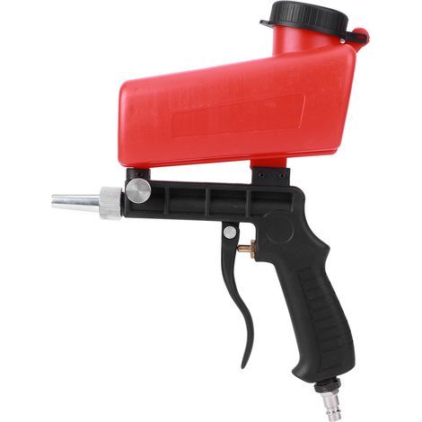 Pistolet de sablage pneumatique portable, outil à air comprimé industriel mini pour décapage (1/5)