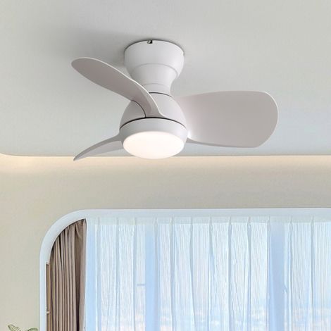 Geworzi Deckenventilator 58 cm mit LED-Beleuchtung mit 3 Farbtemperaturen, dimmbar, leise, Timer, Speicherfunktion (1/5)