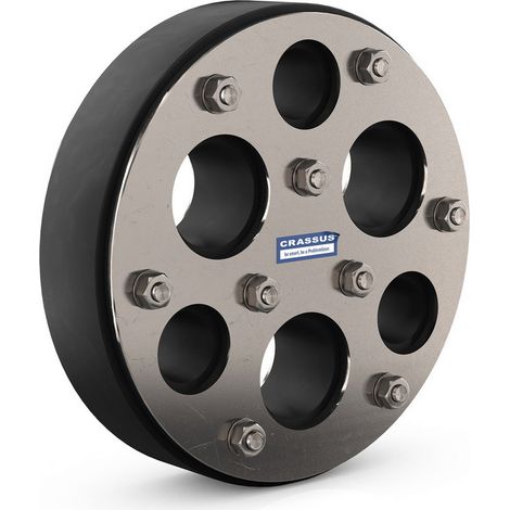 CR Pressd. Typ M,DN200,3x0-32mm+3x0-50mm bis 2,5 bar, Dichtung: 30mm, EPDM / V4A (1/2)