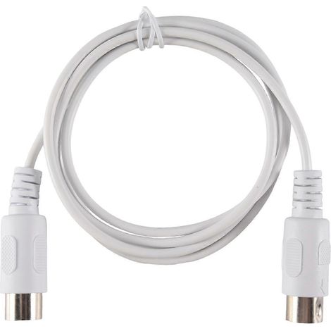 MIDI-Verlängerungskabel mit 5-poligem Stecker, 1,5/4,95 Fuß (ca. 46 cm)