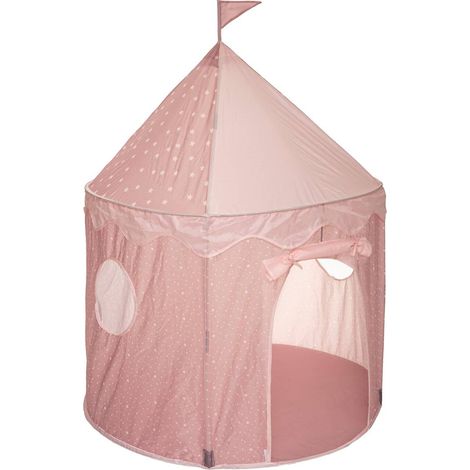 Spielzelt für Kinder, Ø 100 cm, Polyester, rosa