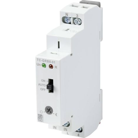 TRU COMPONENTS TC-9962740 TC-GRB8-01+PLS-02-0.2m Sensore luminoso 1 pz. 240 V/AC 1 NA (L x L x A) 90 x 64 x 18 mm (1/5)