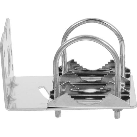 Support de Mât D'antenne Pince en A en Alliage D'aluminium Installation Polyvalente Résistante aux Intempéries pour Fixation Extérieure ou Grenier (1/5)