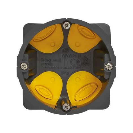 Legrand - Boîte d'encastrement 1 poste Écobatibox - Profondeur 40mm