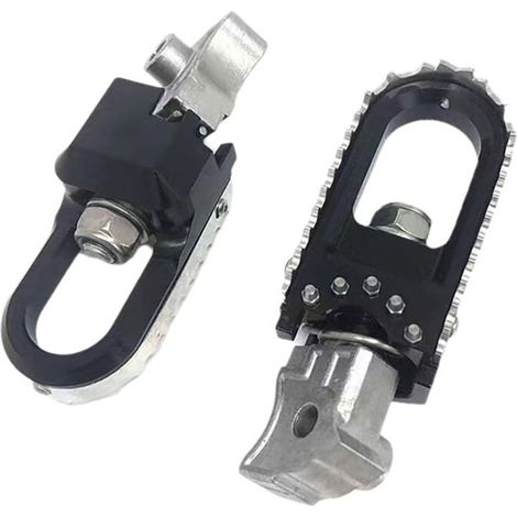 Reposapiés anchos para motocicleta con ángulo de inclinación ajustable para R1200GS R1250GS ADV (1/2)