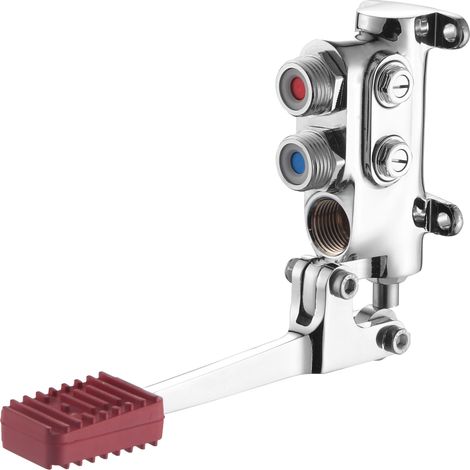 Grifo 1 pedal  mezclador 2 aguas - KÄLLA