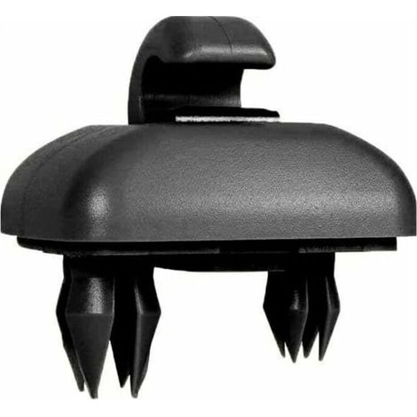 Lot de 1 clip de pare-soleil automatique Clip de pare-soleil, crochet de support de crochet de pare-soleil automatique pour Audi A1 A3 A4 A5 Q3 Q5 (8E0 857 562) A7 B6 B7 B8 S4 S5 (1/5)