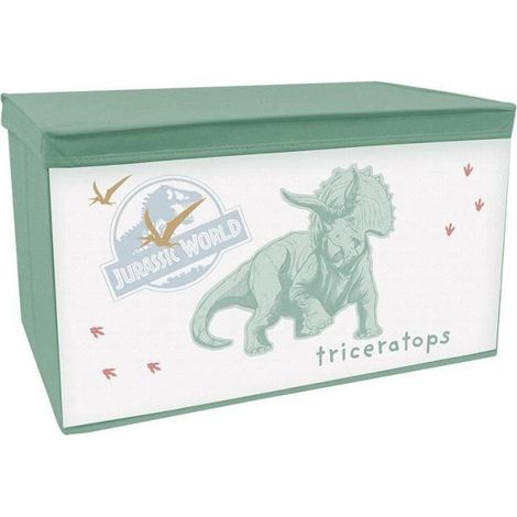 FUN HOUSE Jurassic World Cofanetto per giocattoli Dinosauri - Pieghevole - 55,5 x 34,5 x 34 cm - Per Bambini (1/2)