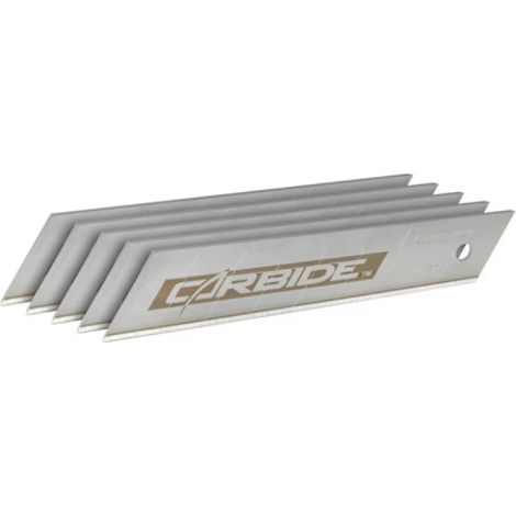 Stanley FatMax Tungsten Carbide Utility Knife Blades (25mm, Pack of 5)