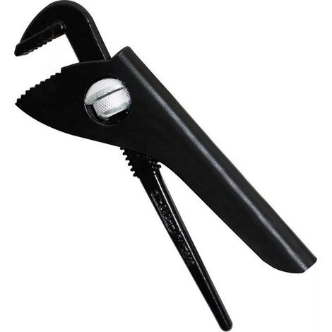 TrAdE Shop Traesio - Pinza Chiave Giratubi Gira Tubo Tubi Pappagallo Regolabile A Rullino 7" - (1/2)