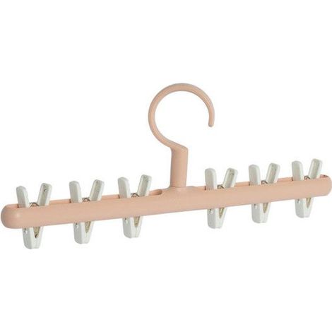 Cintre multifonction coupe-vent pour chaussettes, sous-vêtements et gants, cintre de séchage gain de place, organisation dressing, bleu (1/4)