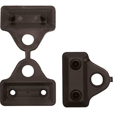Tenax Clips Rete 5 cm Nero, Scatola da 500 Clips, Clips per Il Fissaggio di reti tessute frangivista e ombreggianti (1/2)