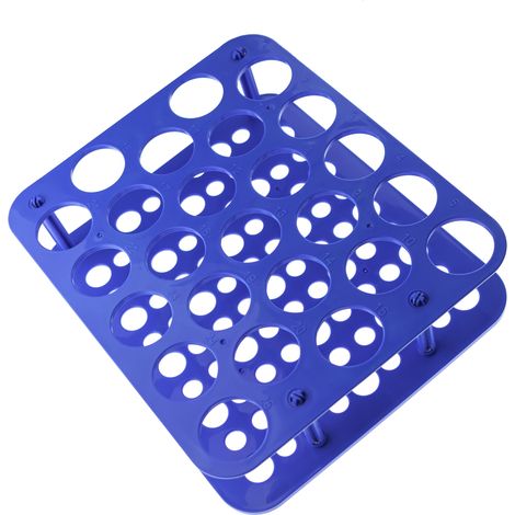 Klappbarer PP-Ständer für Zentrifugenröhrchen Typ Falcon 50 ml, 25 Plätze (1/2)